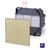 Intrerupator Touch actionare cu telecomanda Luxus-Time, auriu, IP20, P-701R-13