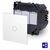 Intrerupator cap cruce Touch Luxus-Time, incastrat, alb, IP20, P-701S-11