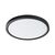 Plafoniera LED, aplicat, rotund, negru, 40W, CCT, IP40, Jade, Braytron, BP07-00581