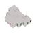 Releu bistabil F&F, 165÷265VAC, 2x16A, 2ND, BIS-419-LED