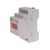 Voltmetru monofazat, digital, sina DIN, 100÷300 VAC, F&F, DMV-1-True-RMS