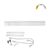 Corp de iluminat LED, interconectabil, aplicat, liniar, alb, 5W, CCT, IP44, Lumen