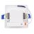 Spot LED, tip panel, incastrat, patrat, alb, 3W, 4000K, IP20, DLNS, Tracon