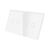 Panou intrerupator dublu+dublu TOUCH, sticla, alb, Luxion