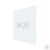 Panou intrerupator cu variator TOUCH, sticla, alb, Luxion