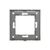 Rama decorativa aparataj unitar Luxion, universala, 1 post, auriu, sticla, LX-M1-1FG