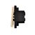 Modul intrerupator cap cruce, auriu, Luxion