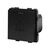 Modul intrerupator cu revenire, negru, Luxion