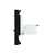 Modul priza telefon, negru, Luxion