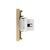 Modul priza HDMI, auriu, Luxion