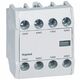 Contact auxiliar Legrand, frontal, 4ND, pentru contactoare CTX22/40/65/100/150, 416853