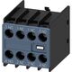 Contact auxiliar Siemens, frontal, 2ND+2NI, pentru contactoare S00-S0-S3, 3RH2911-1FA22