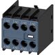 Contact auxiliar Siemens, frontal, 4ND, pentru contactoare S00-S0-S3, 3RH2911-1FA40