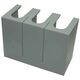 Capac MCCB ETI, 4P, prelungire racord drept, fix, 1250, 004672362