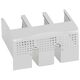 Capac MCCB Legrand, 3P, resigilare borna, pentru conectori spate, fix, 250, DPX 3, 421052