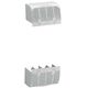 Capac MCCB Legrand, 4P, resigilare borna, pentru conectori fata, fix, 160, DPX 3, 421055