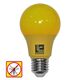 Bec LED decorativ Lumen, E27, para, 10W, antiinsecte, galbena