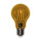Bec LED decorativ Lumen, E27, para, 6W, portocalie