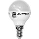 Bec LED Lumen, E14, sferic, mata, 3W, 6200K, 80x45mm