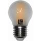 Bec LED decorativ Lumen, E27, sferic, mata, 6W, 2800K, 74x45mm