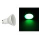 Bec LED Lumen, GU10, 2.5W, verde