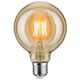 Bec LED decorativ Paulmann, E27, glob, G95, 6.5W, 1700K