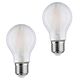 Bec LED Paulmann, E27, para, 7W, 2700K, set 2 bucati, 286.42