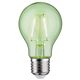Bec LED decorativ Paulmann, E27, para, 1.1W, verde, 287.24