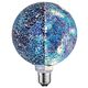 Bec LED decorativ Paulmann, E27, glob, G130, albastru, dimabil, 5W, 2700K