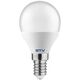 Bec LED GTV, E14, sferic, 8W, 3000K