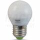 Bec LED Tracon, E27, sferic, 4W, 2700K, LG