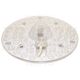 Bec LED Tracon, pentru plafoniere, circular, 18W, 4000K