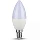 Bec LED V-TAC, E14, lumanare, 7W, 6400K, SKU 113