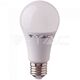 Bec LED V-TAC, E27, cu senzor crepuscular, 9W, para, 3000K