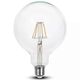 Bec LED decorativ V-TAC, E27, glob, 4W, 2700K