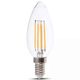 Bec LED decorativ V-TAC, E14, lumanare, 4W, 4000K, SKU 4413