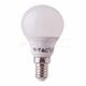 Bec LED V-TAC, E14, sferic, 7W, 3000K, SKU 863