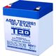 Acumulator 12V, AGM, VRLA, F2 / T2, 6.1A, TED1261
