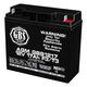 Acumulator 12V, AGM, VRLA, GBS Security, F3 / T3, 17.05A, GBS1217