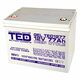 Acumulator 12V, GEL, VRLA, M6, 77A, TED1277