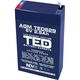 Acumulator 6V, AGM, VRLA, F1 / T1, 2.9A, TED629