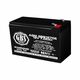 Acumulator 12V, AGM, VRLA, GBS Security, F1 / T1, 7.05A, GBS12705