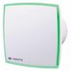 Ventilator axial, decorativ cu LED verde, 100mm, alb, Vents, IP34
