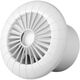 Ventilator axial, DTS, 100mm, alb, Arid, airRoxy, IPx4, 25-01-041