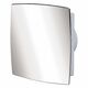 Ventilator axial, decorativ cu storuri automate, T, 100mm, crom, Vents, IP34