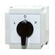 Comutator cu came Apator, in trepte, cu maneta R214, 3P, 63A, L-0-P, IP55, 4G63-11-PK