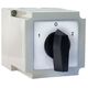 Comutator cu came Apator, in trepte, cu maneta R214, 3P, 63A, 1-0-2, IP55, 4G63-53-PK