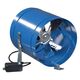 Ventilator axial, industrial monofazic, 250mm, negru, VKOM, Vents, IP44