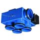 Ventilator centrifugal, industrial monofazic, 97/138/176 mc/h, albastru, VKP4, Vents, IP44