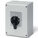 Separator ON-OFF Scame, cu maneta, gri-negru, 1-0-2, 3P, 160A, IP55, 590.GE16003-C